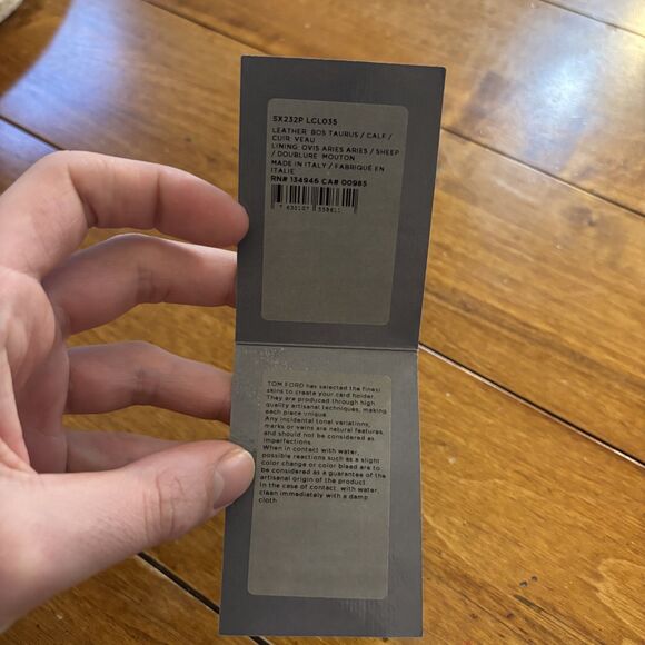 Tom Ford Made in Italy Wallet - Picture 7 of 10